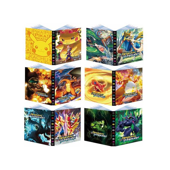 Generic grand cahier range carte pokemon 52 cm, 432 cartes à prix