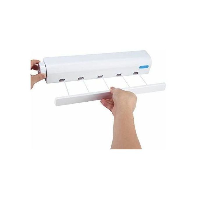 Sèche Linge Automatique Mural avec 5 Cordes Extensible 5 x 4 Mètre