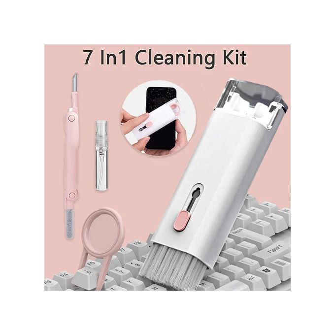 Kit de brosse de nettoyage de clavier d'ordinateur 7 en 1, stylo de  nettoyage multifonctionnel, Kit de nettoyage de produits électroniques,  outils d'extraction de capuchons de touches - AliExpress