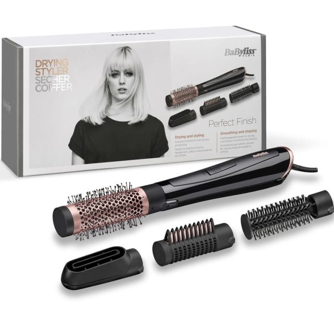 Brosse Soufflante Babyliss dryer styler perfect finish 4-en-1,1000W