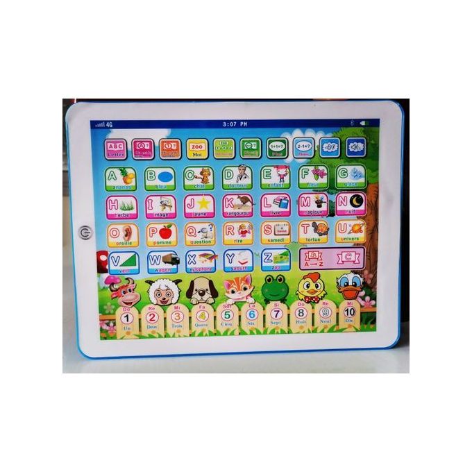 Tablette Enfant éducatif Jouet pour 1 enfant de 2 ans apprenant l