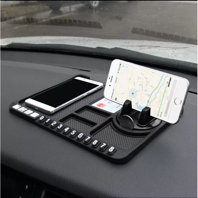 Generic Tapis multifonctionnel pour tableau de bord de voiture, support de téléphone  portable à prix pas cher