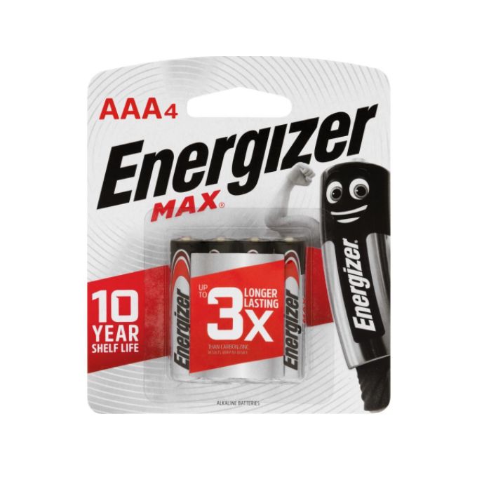 Piles de recharge AAA 4-E92 MAX