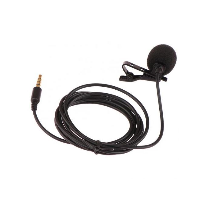 1/2 pièces/ensemble micro pince-on collier cravate téléphone portable  Lavalier Microphone micro pour ios Android téléphone portable ordinateur  portable tablette enregistrement, ✓ Meilleur prix au Maroc et ailleurs