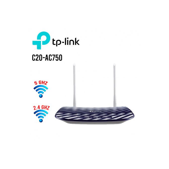 TPLink Routeur 5G WiFi ARCHER C20 bi-bande sans fil point d'accès