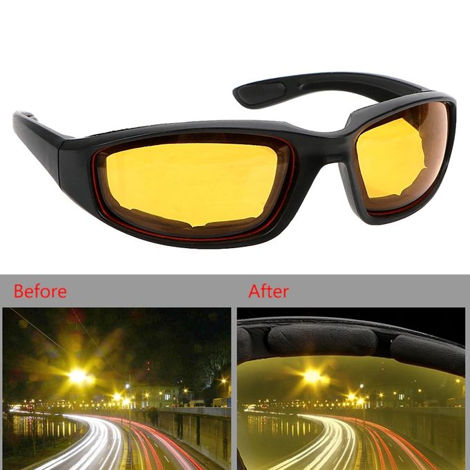 Generic Lunettes De Vision Nocturne Pour La Voiture Pilotes De Vision Nocturne Lunettes De Motocross Lunettes De Protection Anti Uv Protection Anti Reflets Lunettes De Soleil A Prix Pas Cher Jumia Maroc