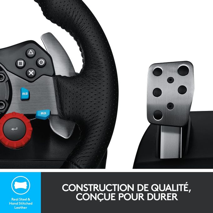 LOGITECH G29 Driving Force Volant de Course - Compatible PS5 - PS4 et PC  sur marjanemall aux meilleurs prix au Maroc