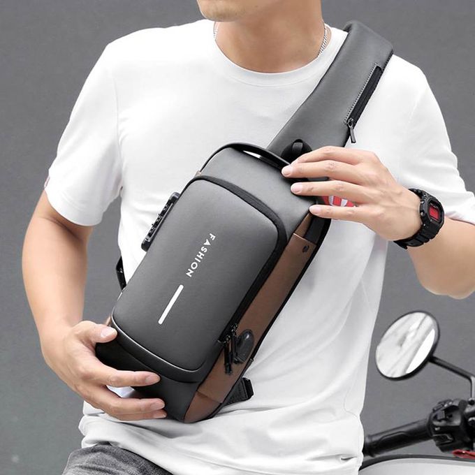 Sac dos noir Anti vol pour hommes et femmes chargeur USB haut qualit