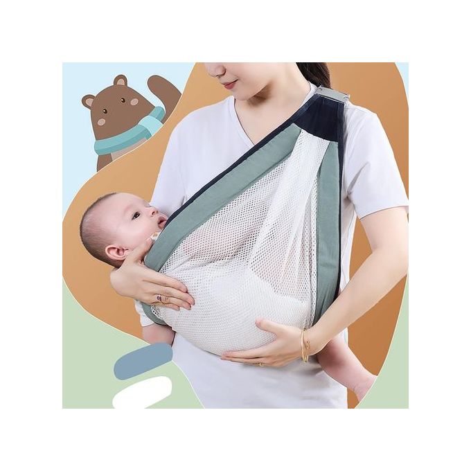 Porte-bébé avec sangle réglable, un porte-bébé en maille d’épaule P