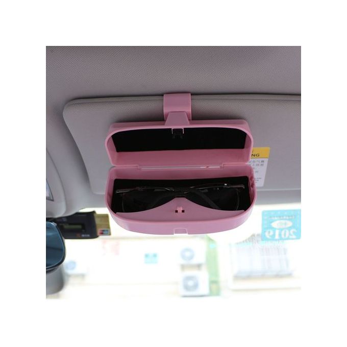 Generic Porte-lunettes pour voiture avec aspiration magnétique d'insertion  de cartes à prix pas cher