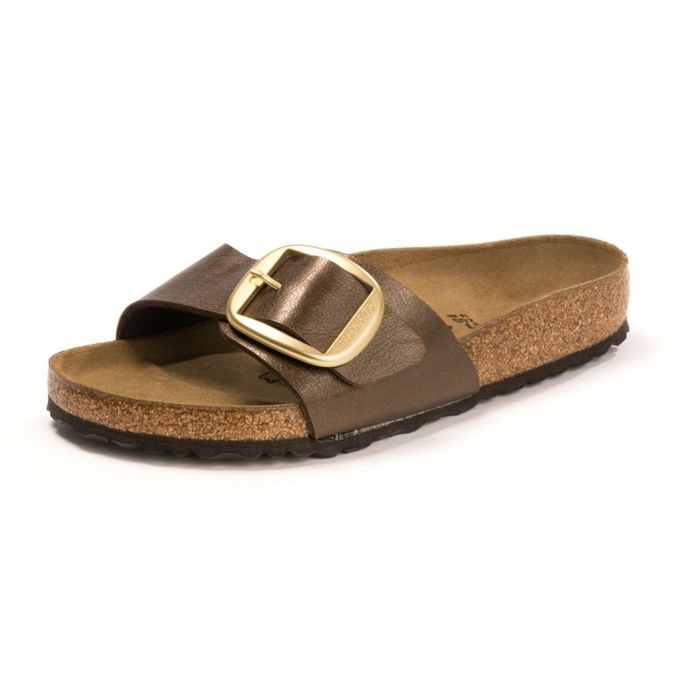 Birkenstock Madrid Big Buckle Graceful Toffee – Prix Maroc: Chaussures élégantes et abordables