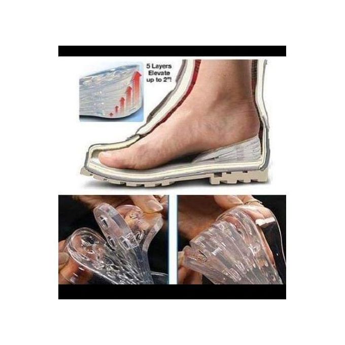 Generic Elevate 5cm Al Instant pour hommes et femmes, Semelles