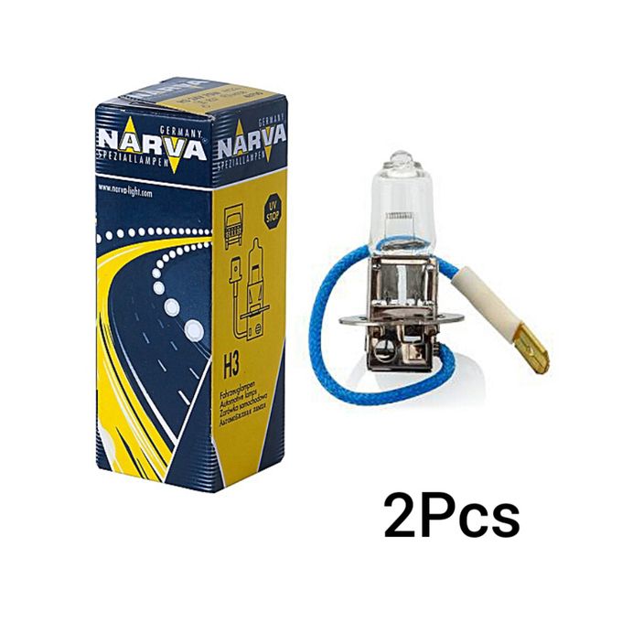 Narva 2PCS Lampe halogène NARVA H3 12V 55W à prix pas cher