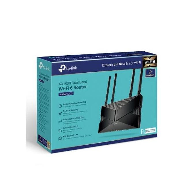 TP-Link Point d’accès WiFi 6 AX 1500Mbps Bi-bande Gigabit –Routeur WiFi 6 Archer AX10