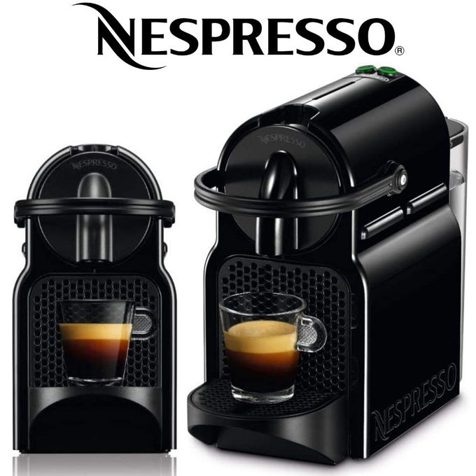 Nespresso INISSIA Noir Machine À Cafe Capsule 19 Bar Haute Pression  Cafétière CREMA Plus à prix pas cher