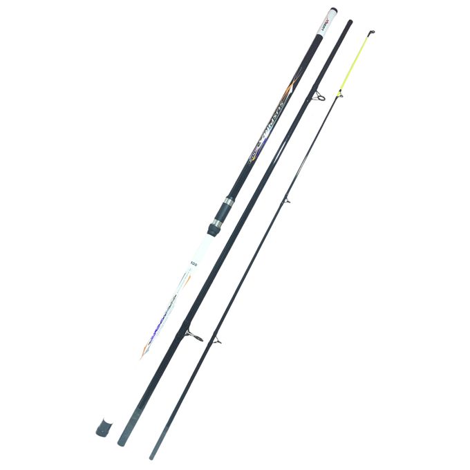 XSERT Canne à péche, XSERT SUSPIRIA  5.00M, surf-casting100-300g noir