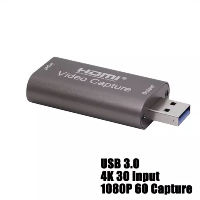Generic Carte d'acquisition Audio-vidéo 4K USB3.0,HDMI vers USB