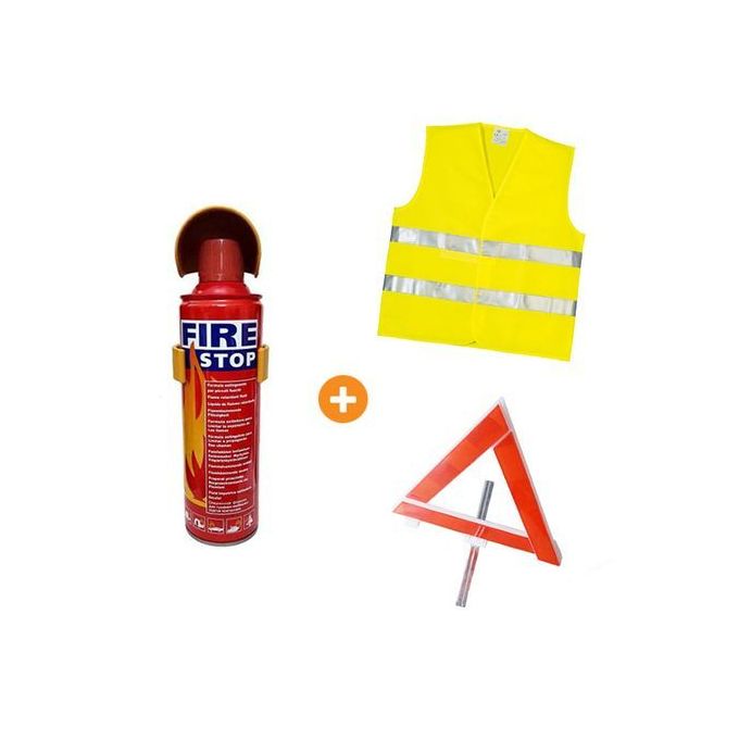 Generic Kit De Securite Pour Vehicule Extincteur Triangle Et Gilet A Prix Pas Cher Jumia Maroc