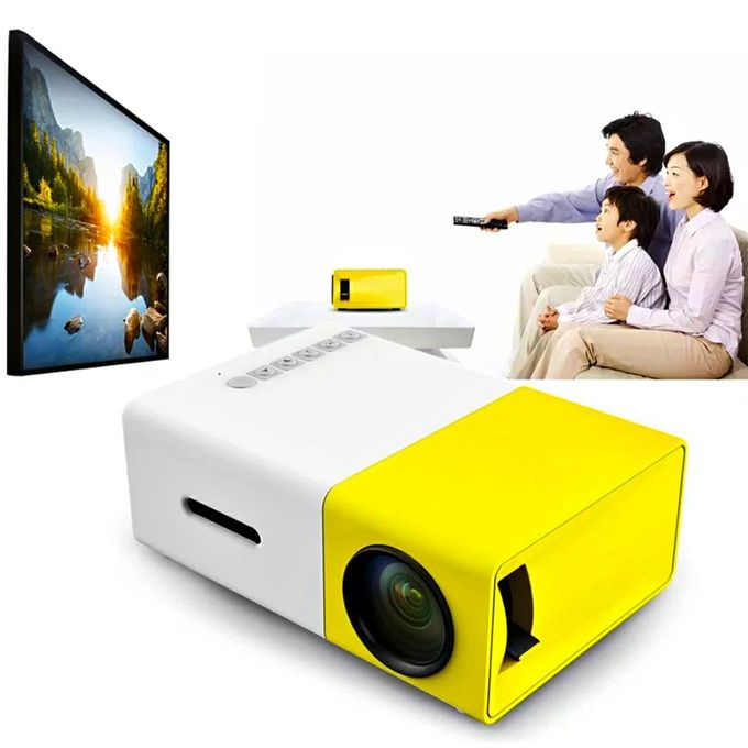 YG300 Data show LED 150 lumens HD VGA / HDMI/ USB / SD  B