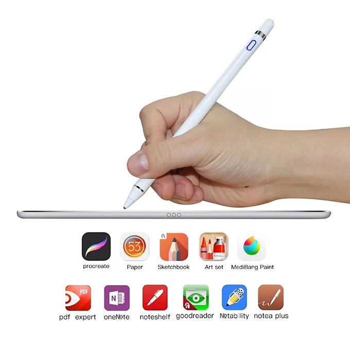 STYLO TACTILE EN ALUMINIUM ET LIEGE AIE CONFIANCE BLANC - ULJO ::  Certitude