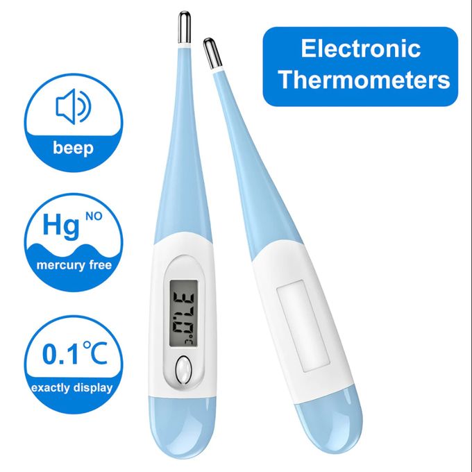 Generic Thermomètre numérique clinique à tête souple Avec