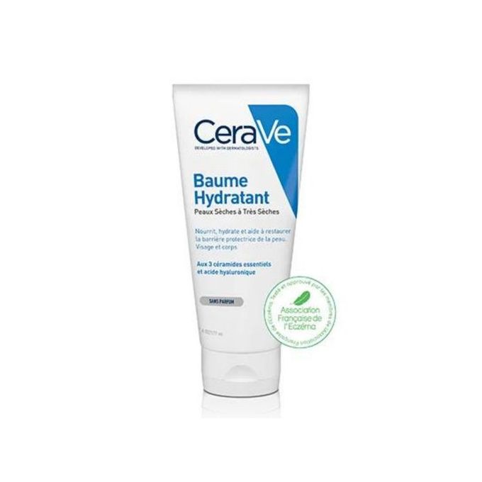 Cerave Baume Hydratant Crème Corps, Visage, Mains, Peaux Sèches 50ml
