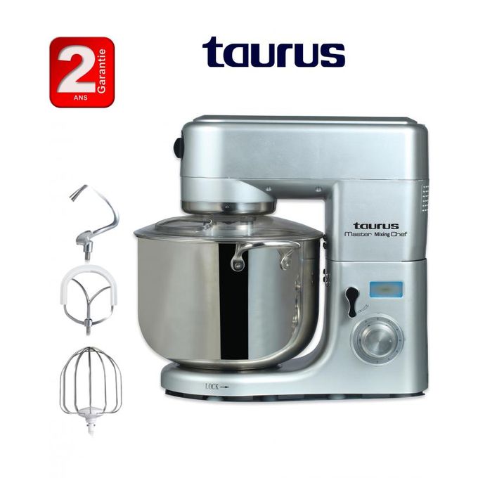 Robot pétrin multifonction Master mixing Chef XXL Bol10 L 1500w-2ans de garantie