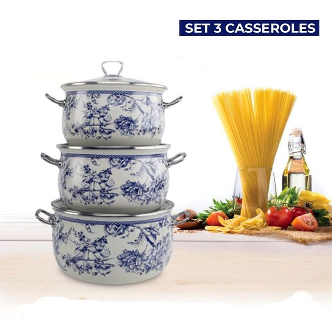 Lot de 4 casseroles en inox gamme Evolution Beka