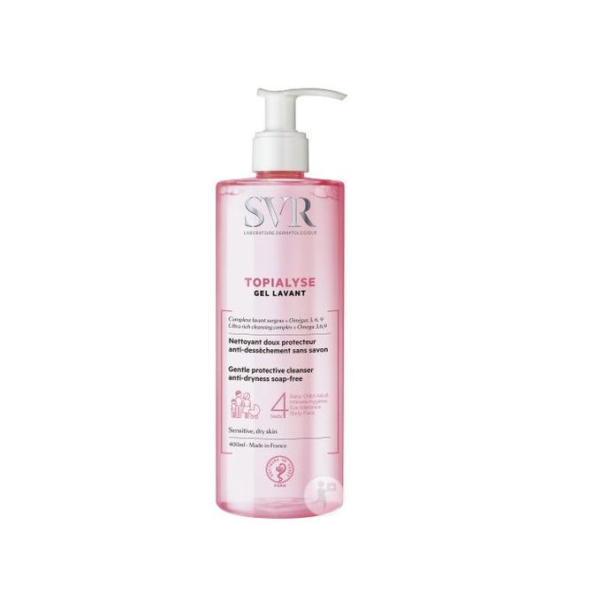 SVR Topialyse Gel Lavant flacon de 1L.