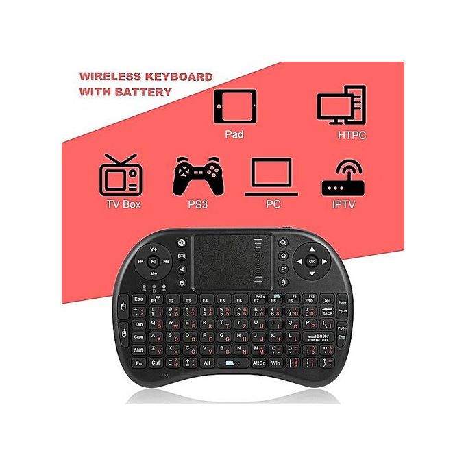 TX Mini Clavier Bt Azerty + Touchpad – Blanc - Achat en ligne sur Lcd Maroc
