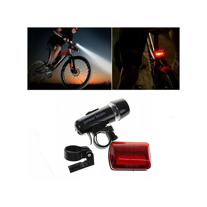 Dioche feux avant et arrière de vélo ENLEE Bicycle Super Bright Lights