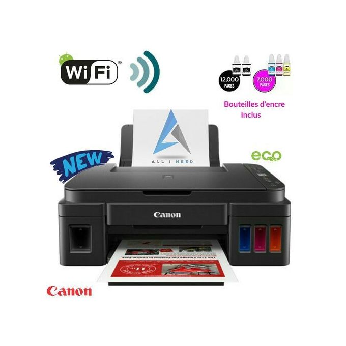 Canon Pixma G3411 Imprimante Professionnel Multifonction Wifi Jet D Encre 3en1 Avec Un Jeu De Bouteilles Inclus A Prix Pas Cher Jumia Maroc Visez plus loin, avancez d'avantage. pixma g3411 imprimante professionnel multifonction wifi jet d encre 3en1 avec un jeu de bouteilles inclus