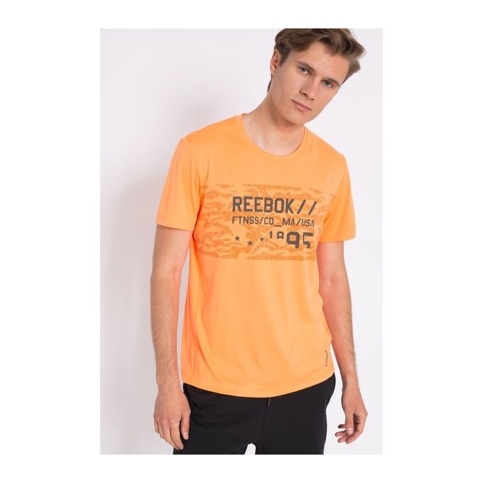 reebok t shirt argent