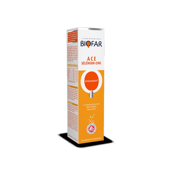 Biofar Ace Selenium Zinc Complexe Anti Oxydant 20 Comprimes Effervescents A Prix Pas Cher Jumia Maroc