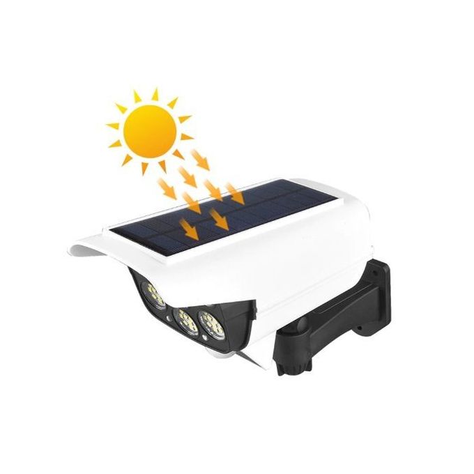 Proxinova Camera Factice Exterieur, Projecteur Solaire avec Detecteur de  Mouvement Exterieur PIR, Eclairage Exterieur Solaire durable, 900 Lumens,  IP65 étanche, Lumiere Solaire Exterieur : : High-Tech