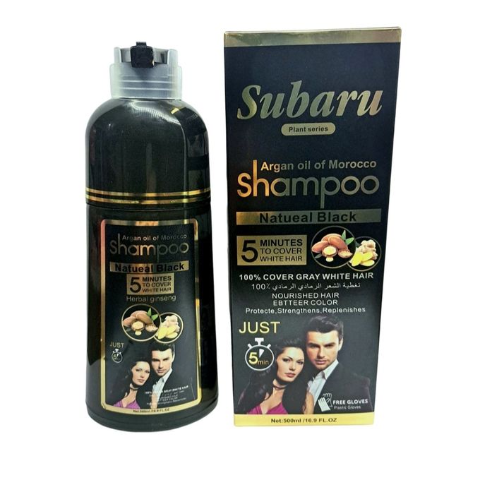 Subaru Shampooing Subaru colorant Noir pour Hommes & Femmes