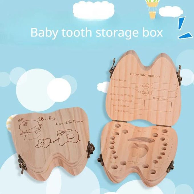 Generic - Organisateur de boîte à dents pour bébé Dents de lait