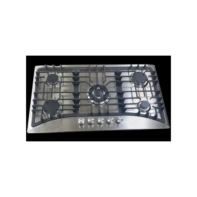 Active chef Plaque de cuisson à gaz encastrable inox 5 feux 90cm - allumage  électrique à prix pas cher