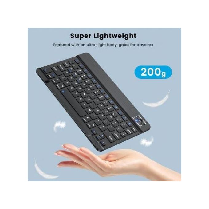 Generic Mini clavier sans fil Bluetooth mince - Prix pas cher