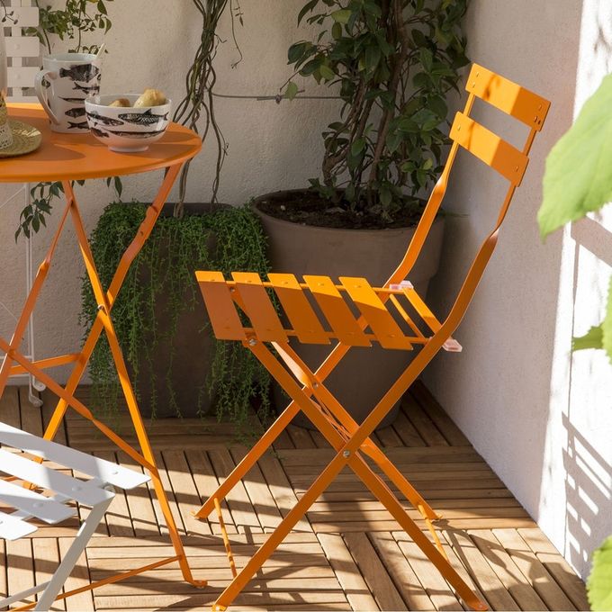 Leroy Merlin Chaise Pliante De Jardin Metal Acier A Lattes