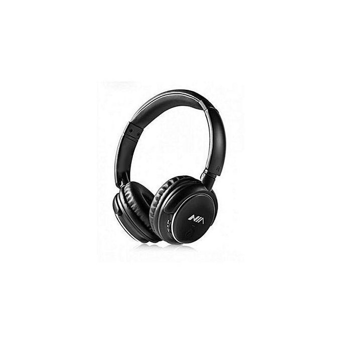 Nia Casque Bluetooth Sans Fil Q1 avec Micro Lecteur SD Radio FM Entree Aux a prix pas cher Jumia Maroc