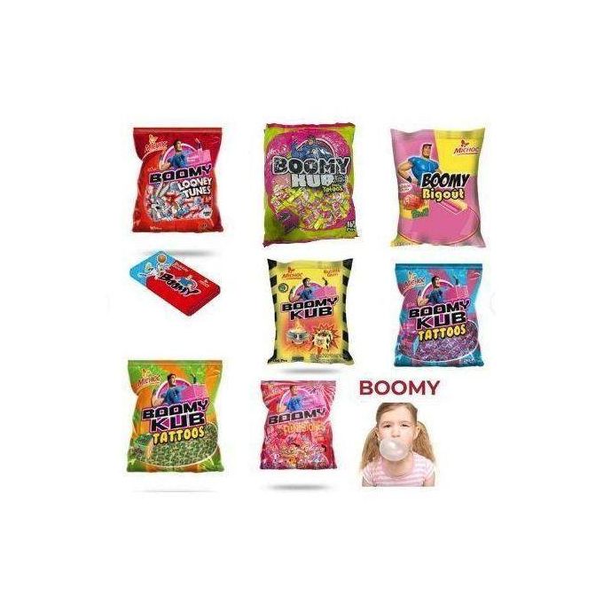 Michoc chwingome boomy Gomme à mâcher type Bazooka 165