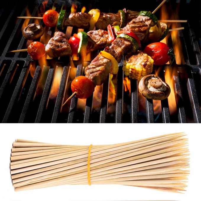 Generic Piques En BOIS / BROCHETTE BARBECUE / brochettes Shish 30