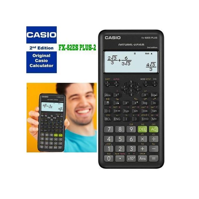 Casio Calculatrice Scientifique FX 82 ES Plus