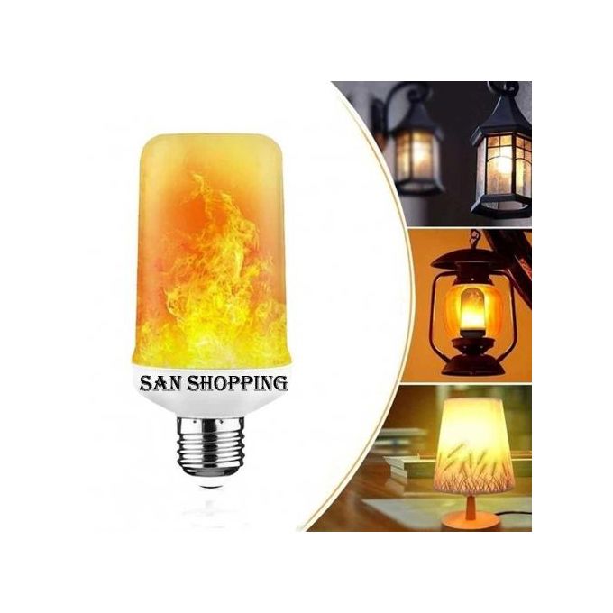 Flame Ampoules Led Flamme Effet Dynamic Feu E27 220V décorative