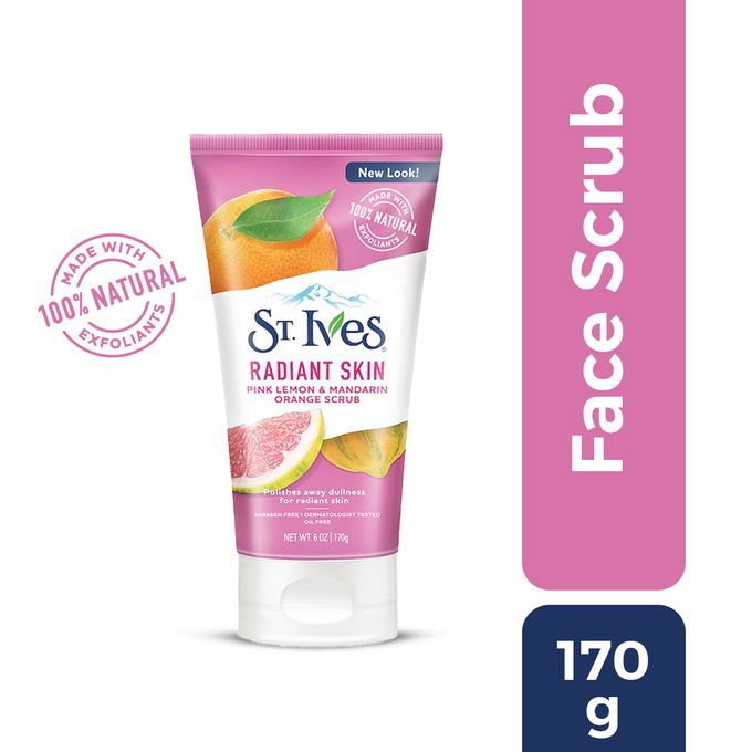 St Ives GOMMAGE VISAGE CITRON ROSE 170 GR