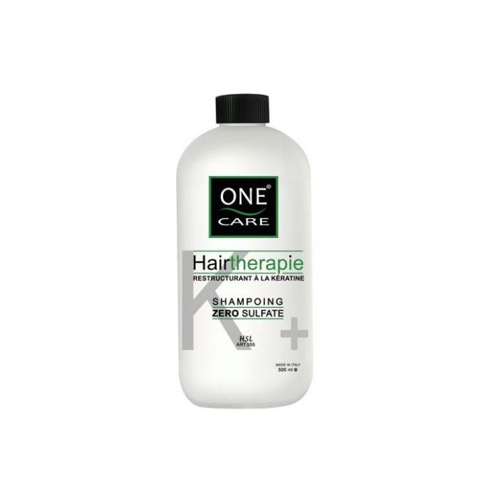 One Care shampoing restructurant a la keratine zero sulfate 500 ml à ...