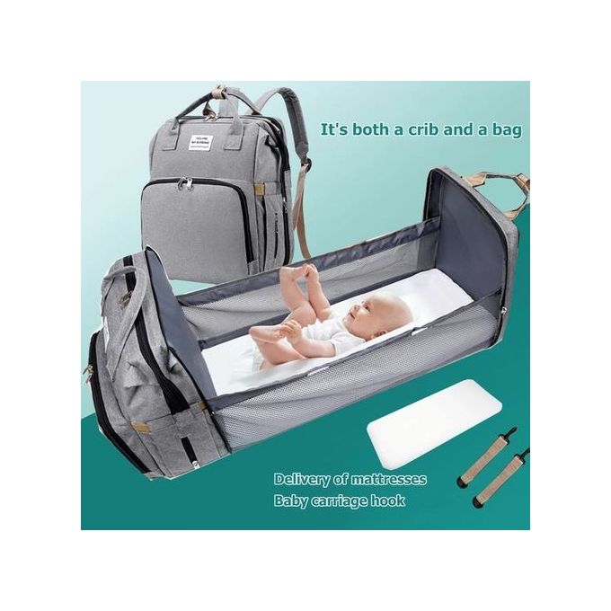 Generic Multifonctionnel Portable sac à couches UBI bébé lit couche-culotte  sac à dos a langer à prix pas cher