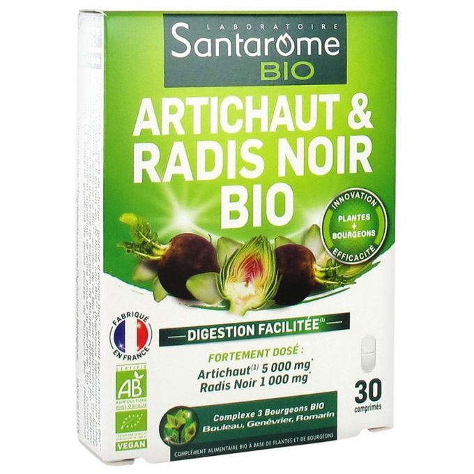 Radis Noir - Artichaut Bio - La Parapharmacie