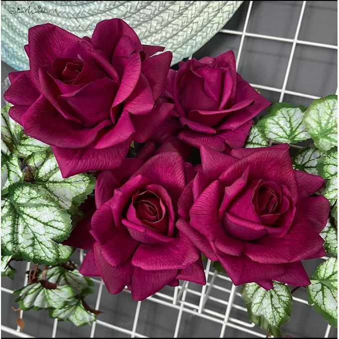 Generic Rose artificielle rouge qualité supérieure (hauteur 38cm) à prix  pas cher | Jumia Maroc